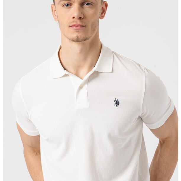 Тениска с яка и лого US Polo Assn