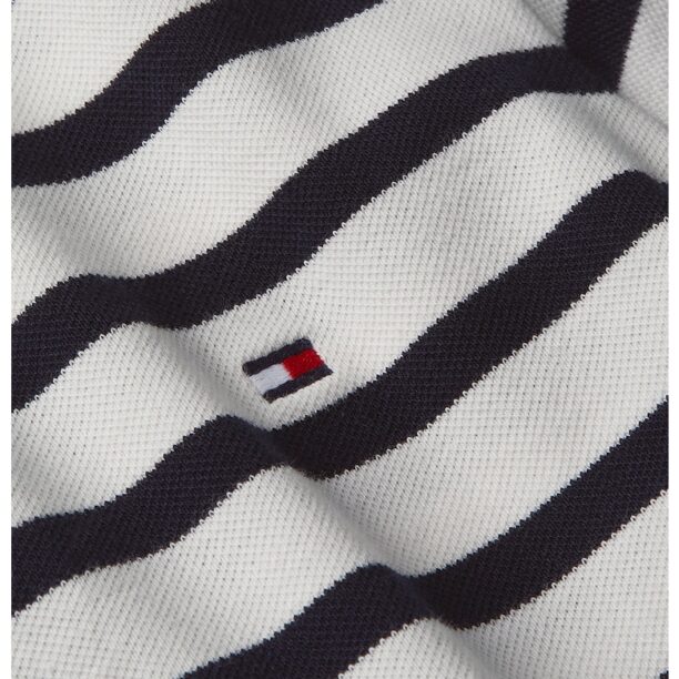 Тениска слим 1985 с яка Tommy Hilfiger