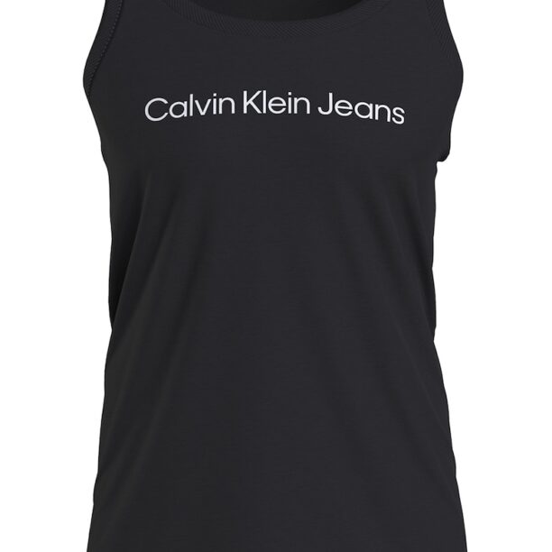 Топ с изрязан гръб и лого CALVIN KLEIN JEANS