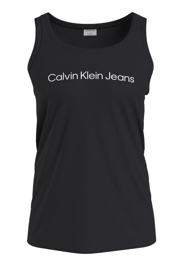 Топ с изрязан гръб и лого CALVIN KLEIN JEANS