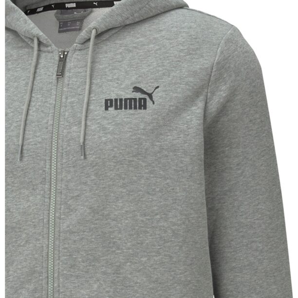 Худи Essentials с цип и лого Puma