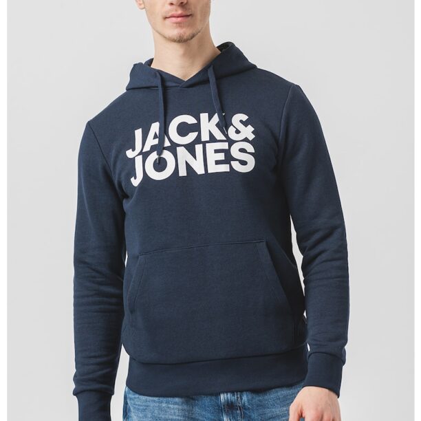 Худи с джоб кенгуру и лого Jack  Jones