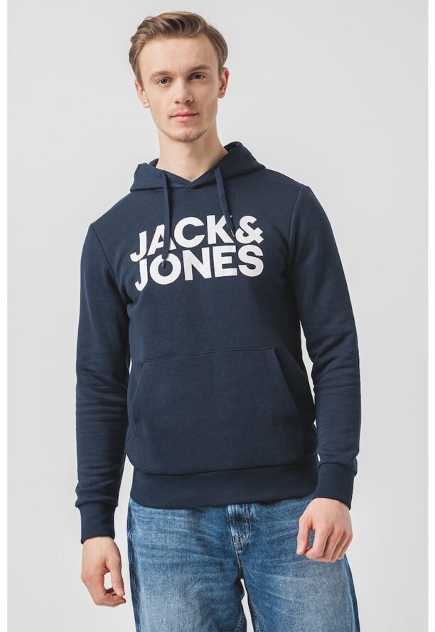 Худи с джоб кенгуру и лого Jack  Jones