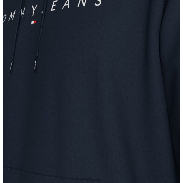 Худи с органичен памук и джоб кенгуру Tommy Jeans