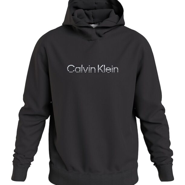 Худи с органичен памук с лого CALVIN KLEIN