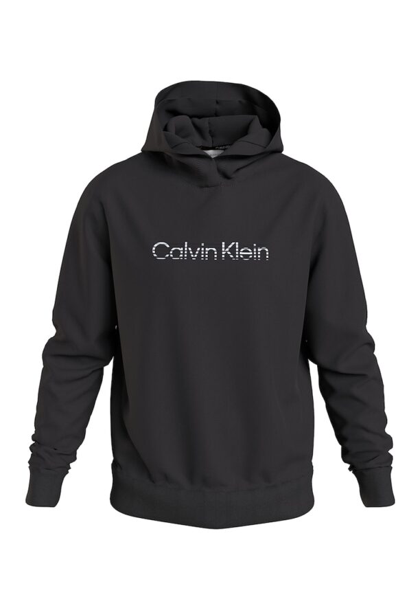 Худи с органичен памук с лого CALVIN KLEIN