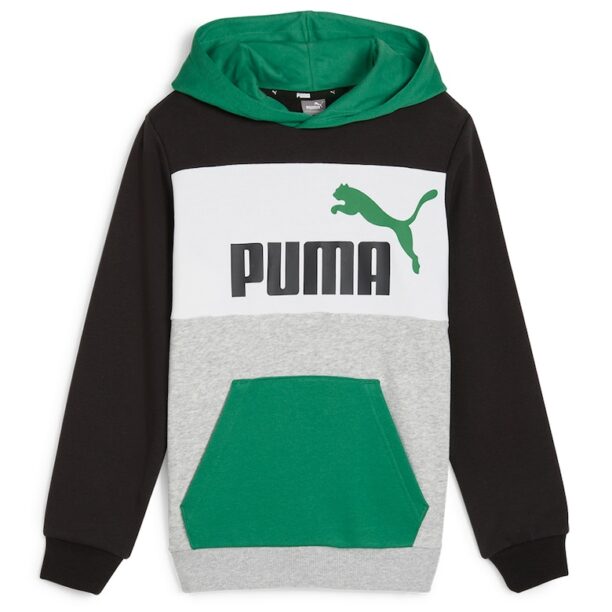 Худи с цветен блок и лого Puma