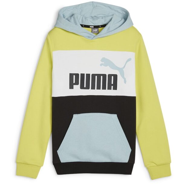 Худи с цветен блок и лого Puma