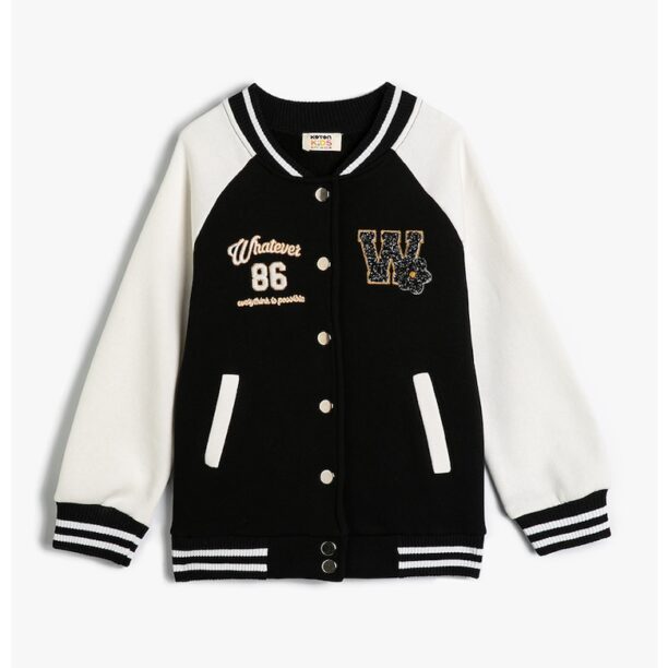 Яке Varsity с цветен блок KOTON