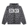 Яке с цип и качулка DKNY