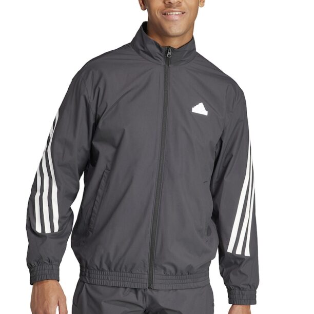 Яке с цип и лого adidas Sportswear