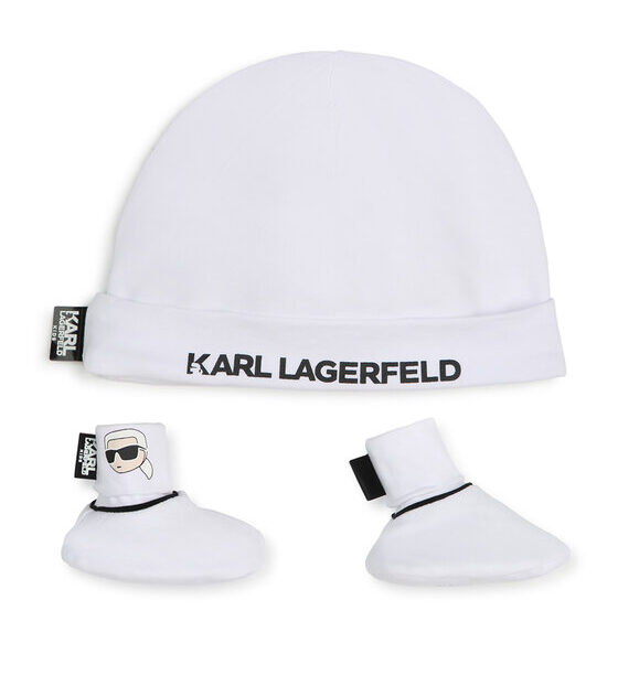 Комплект шапка и чорапи Karl Lagerfeld Kids за Деца