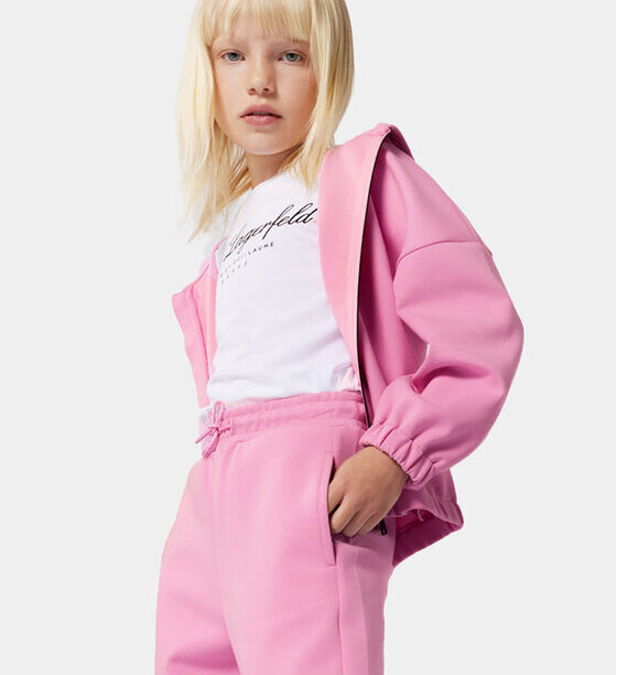 Суитшърт Karl Lagerfeld Kids за Момичета