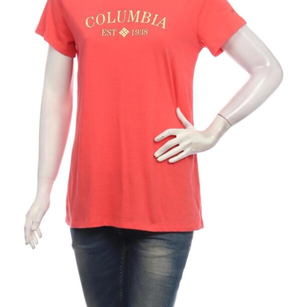 Тениска с щампа COLUMBIA