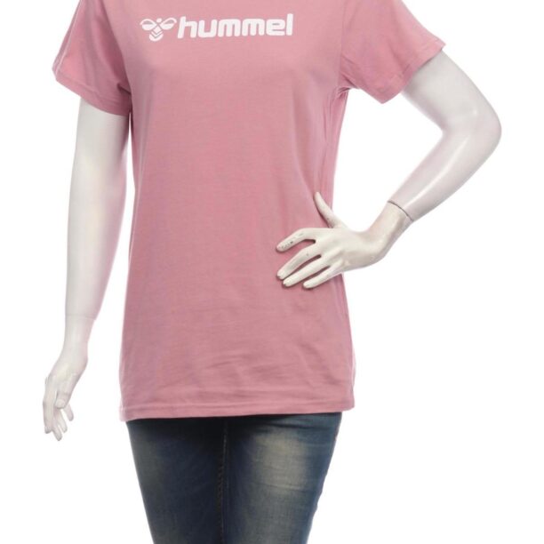 Тениска с щампа HUMMEL