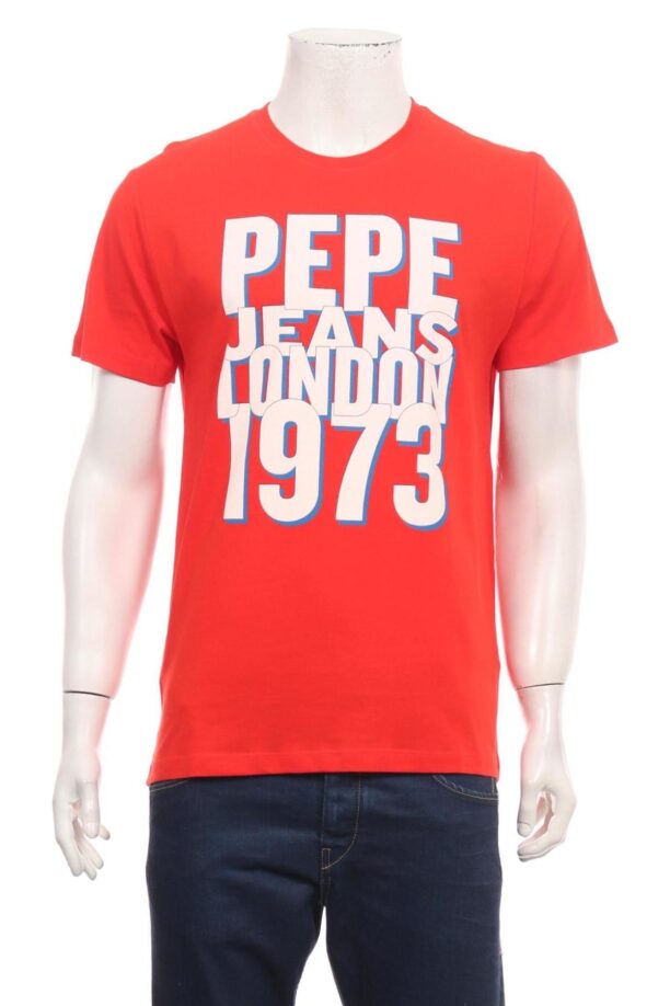 Тениска с щампа PEPE JEANS