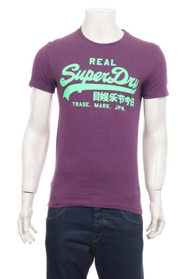 Тениска с щампа SUPERDRY