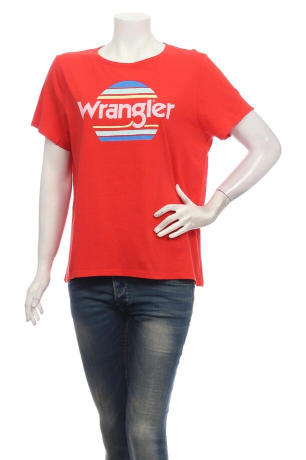 Тениска с щампа WRANGLER