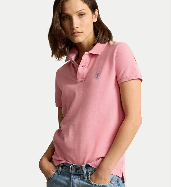 Тениска с яка и копчета Polo Ralph Lauren за Жени