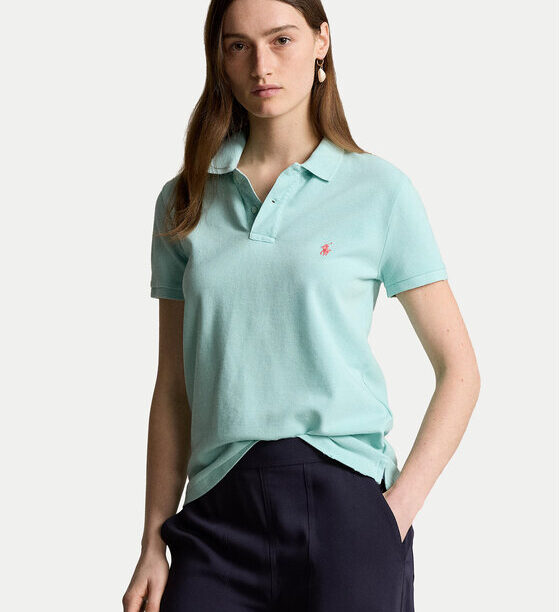 Тениска с яка и копчета Polo Ralph Lauren за Жени