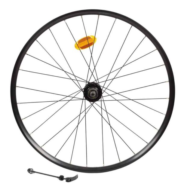 Roue vtt arrière 27.5x23c double paroi freinage disque a cassette tubeless et qr