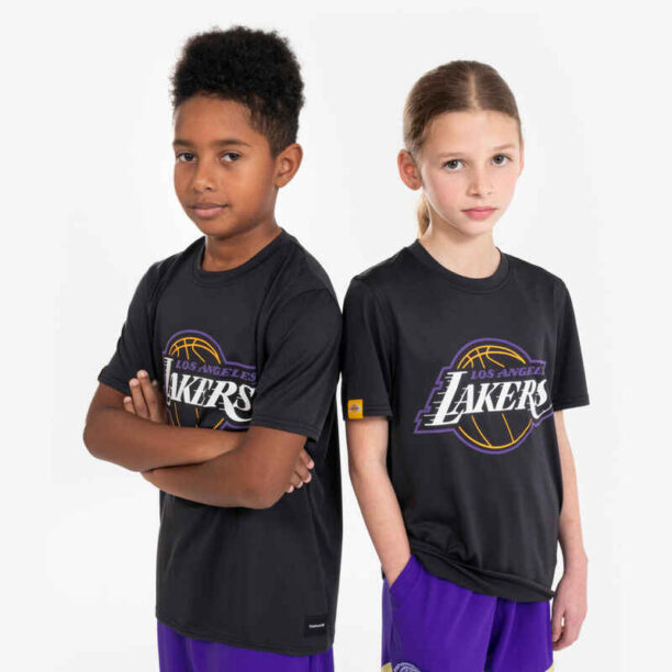 Детска тениска за баскетбол ts 900 nba los angeles lakers