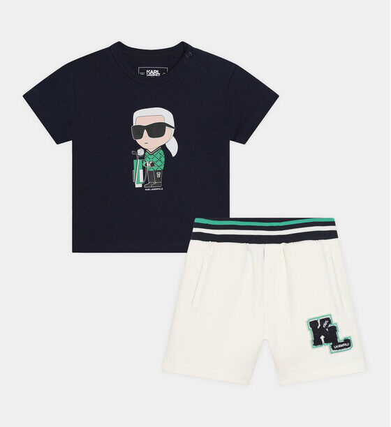 Комплект тишърт и панталонки Karl Lagerfeld Kids за Момчета