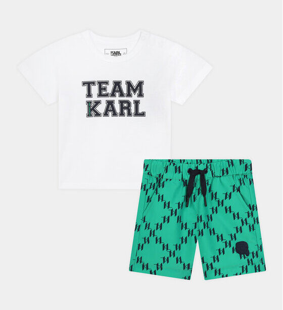 Комплект тишърт и панталонки Karl Lagerfeld Kids за Момчета