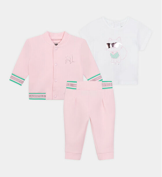 Спортен екип Karl Lagerfeld Kids за Момичета