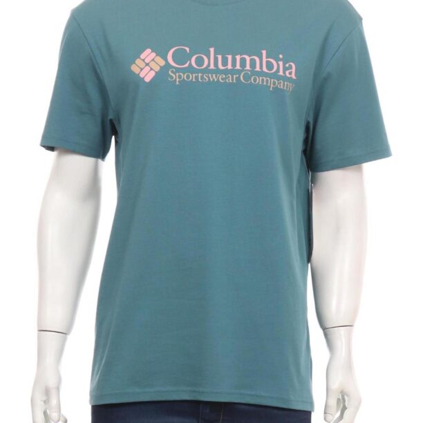 Тениска с щампа COLUMBIA