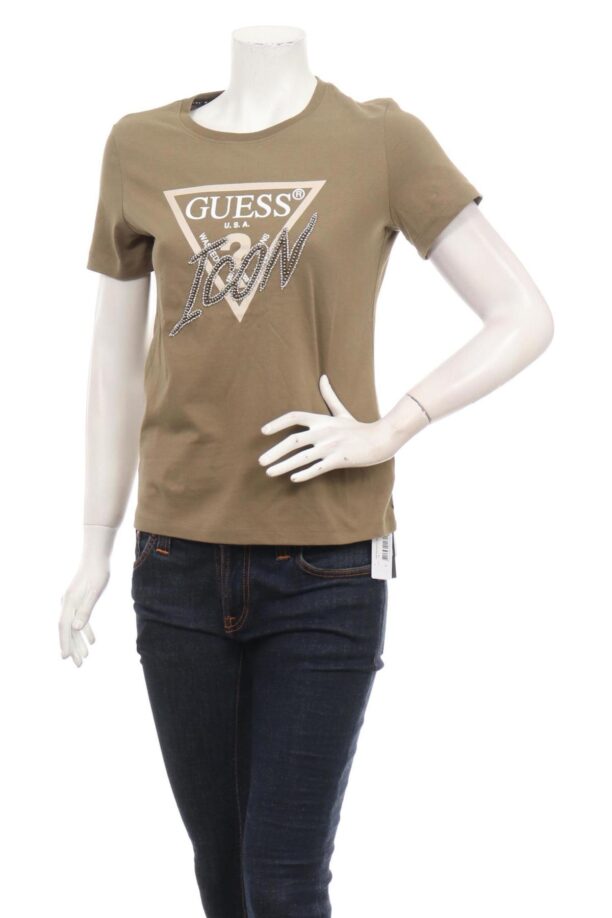 Тениска с щампа GUESS