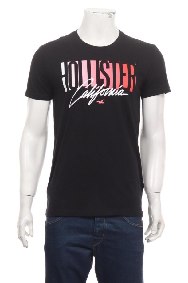 Тениска с щампа HOLLISTER