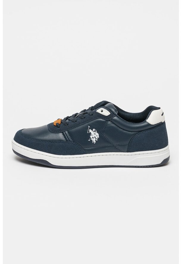 Evan 4FX Спортни обувки от еко кожа с лого US Polo Assn