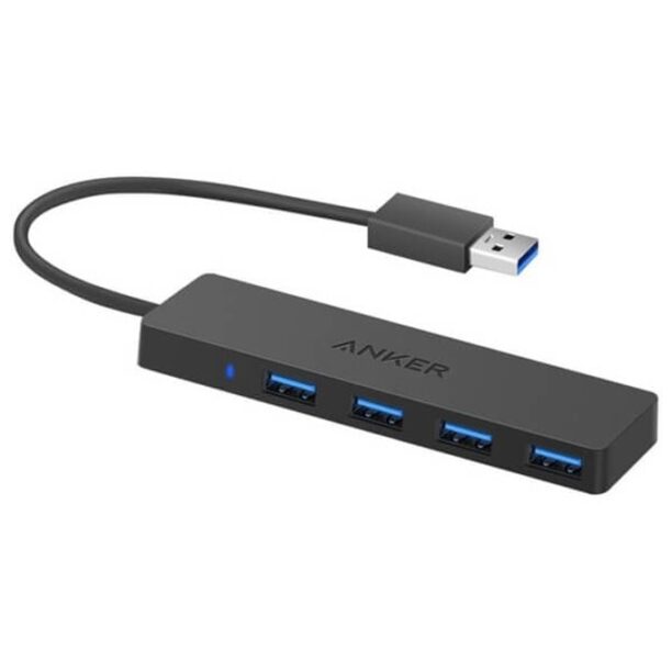 USB Хъб Anker USB 3.0 4-Port USB Hub (A7516012)