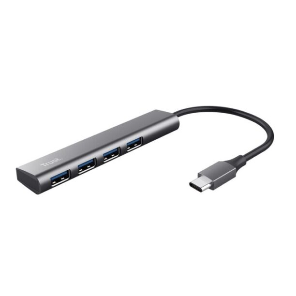 USB Хъб Trust Halyx 4-port USB-C hub (24948)