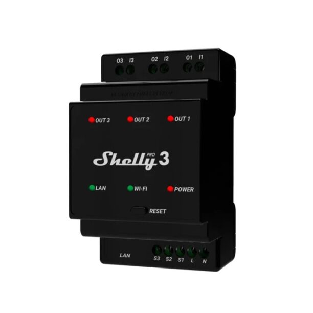 WiFi реле Shelly PRO 3