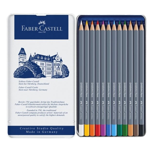 Акварелни моливи Faber-Castell Goldfaber Aqua