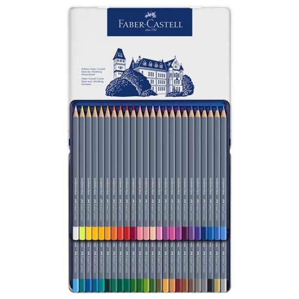 Акварелни моливи Faber-Castell Goldfaber Aqua