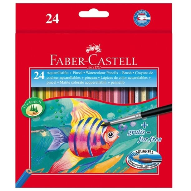 Акварелни моливи Faber-Castell