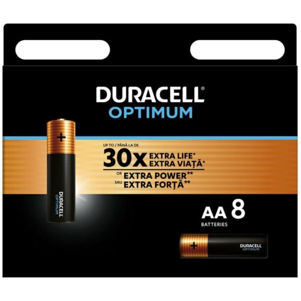 Батерии алкални Duracell Optimum