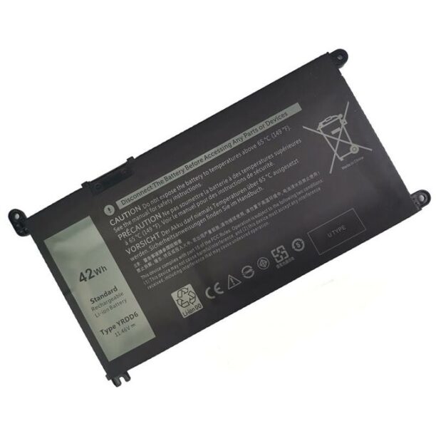 Батерия (заместител) за лаптоп DELL Inspiron 3582 5481 5493 5585 Vostro 3501 3583 5490 YRDD6