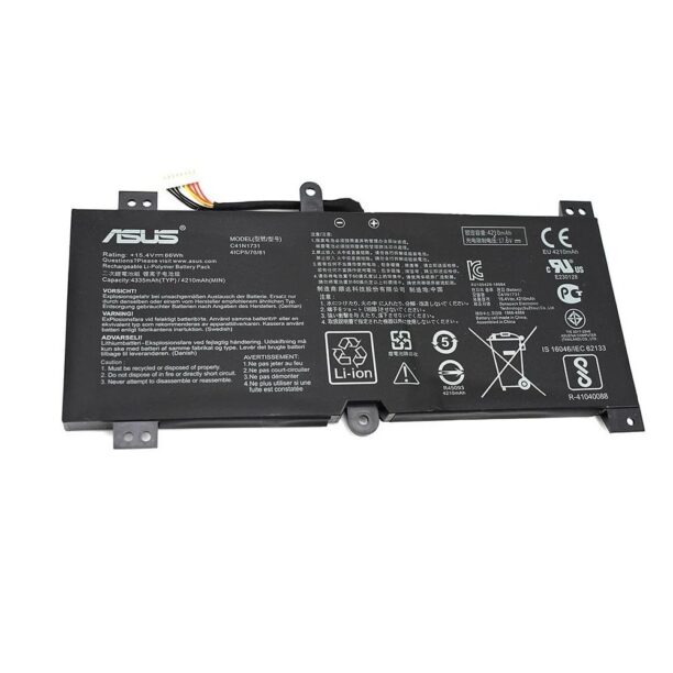 Батерия (оригинална) за лаптоп ASUS ROG Strix GL504GM GL504GS GL504GW C41N1731