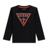 Блуза от органичен памук с лого GUESS