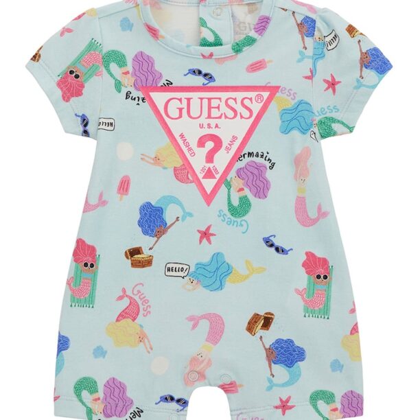 Боди с графика и лого GUESS