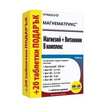 ВИТАГОЛД МАГНЕМАТРИКС табл.х60+20 цена