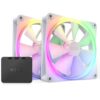 Вентилатори 140mm NZXT F140 RGB Twin Pack (RF-R14DF-W1)