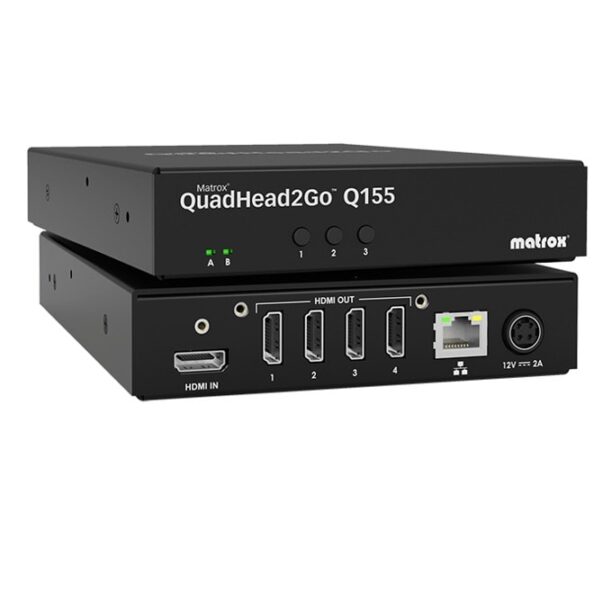 Видео сплитер Matrox QuadHead2GO Q155 Multi-Monitor Q2G-H4K