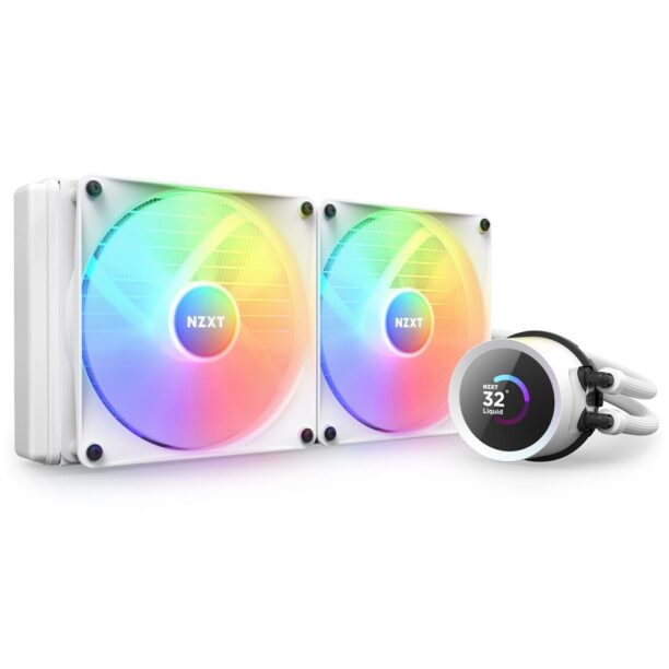 Водно охлаждане за процесор NZXT Kraken 280 RGB White