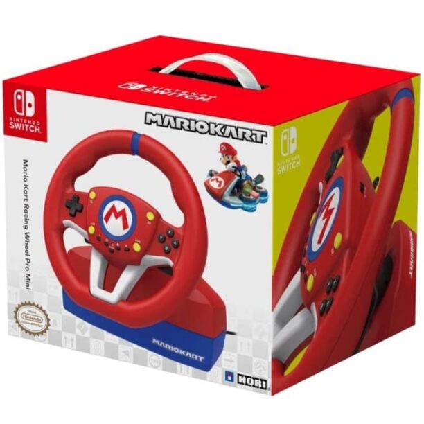 Волан с педали HORI Mario Kart Racing Wheel Pro Mini