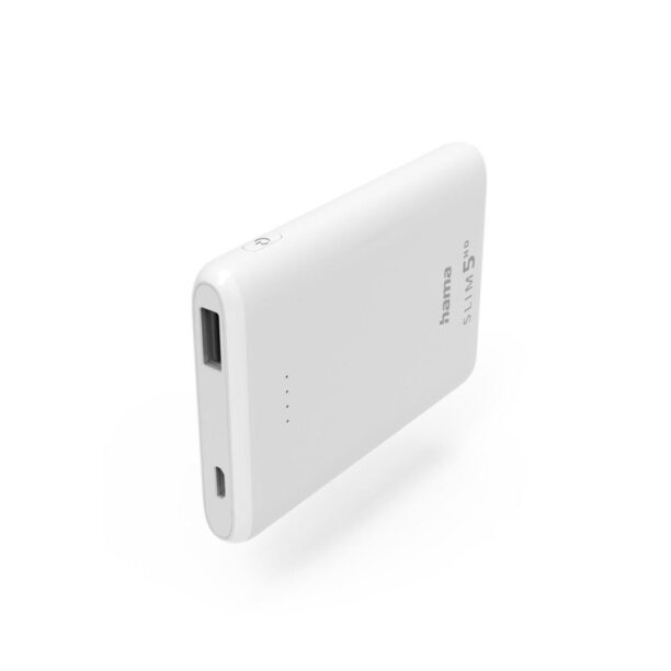 Външна батерия/power bank/ Hama SLIM 5HD